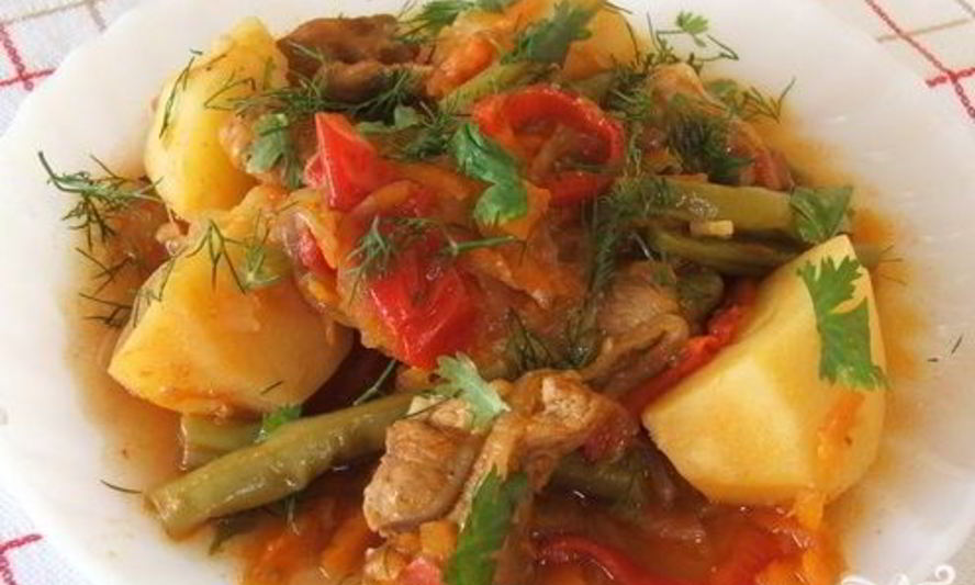 Рецепт картофеля с говядиной