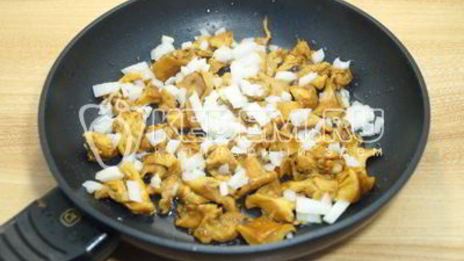 картофель с грибами