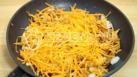 картофель с грибами