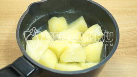 картофель с грибами