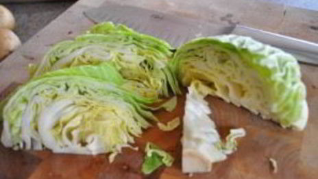 картофель с капустой в духовке