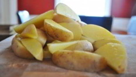 картофель с капустой в духовке