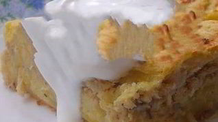 Картофель с куриной печенью