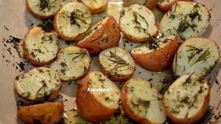 Картофель с травами