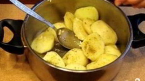 картофель в рукаве для запекания