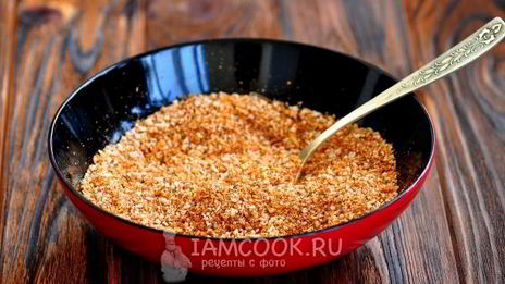 картофель в сырно-пряной панировке