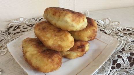 картофельные крокеты с куриным фаршем