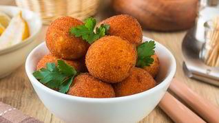 Картофельные крокеты с сыром