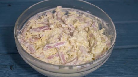 картошка с ветчиной и сыром в духовке