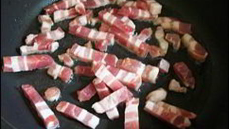 картошка жаренная с салом