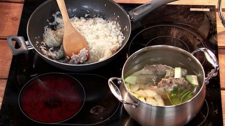 кхао ман кай — рис в курином жире