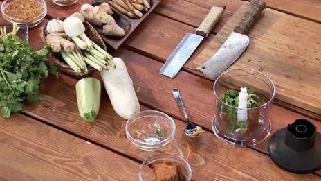 кхао ман кай — рис в курином жире