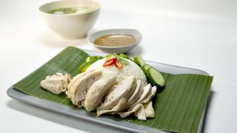 кхао ман кай — рис в курином жире