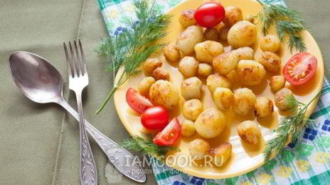 мелкий жареный картофель