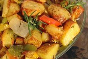 Молодой картофель в духовке