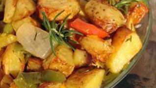 Молодой картофель в духовке