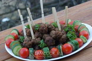 Мясные крокеты из телятины с тыквой