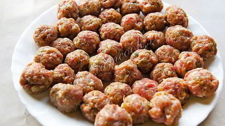 мясные крокеты из телятины с тыквой