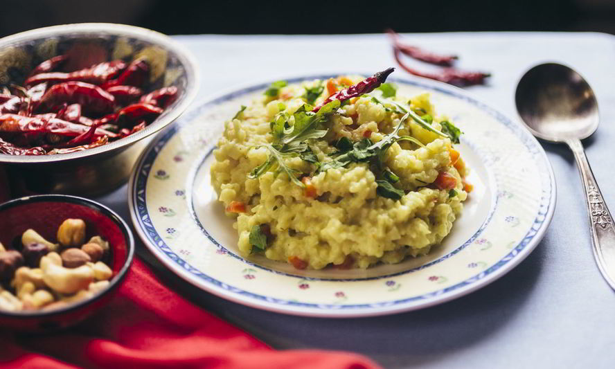 Рецепт острого риса на кокосовом молоке