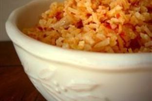 Пикантный рис на гарнир