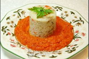 Рис с грибами