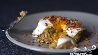 Рис с имбирем и яйцом