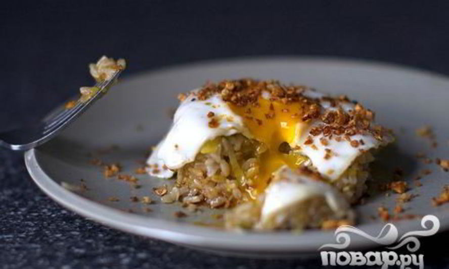 Рецепт риса с имбирем и яйцом