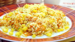 Рис с кукурузой