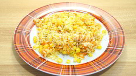 рис с кукурузой