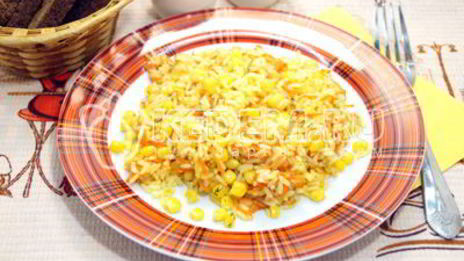 рис с кукурузой