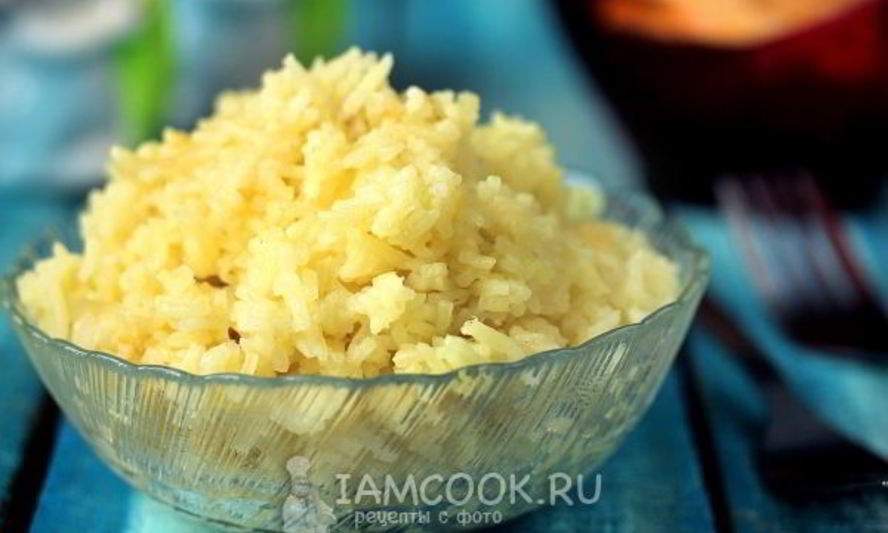 Рецепт риса с луком