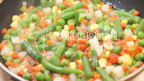 рис с мясом конфетти