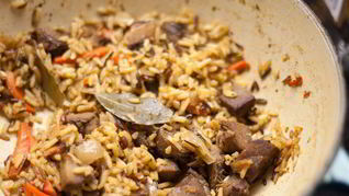 Рис с мясом