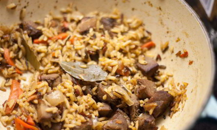 Рецепт риса с мясом