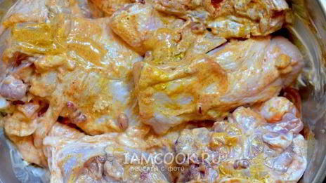 рис с овощами и курицей