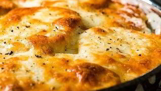 Сливочный картофель эскалоп