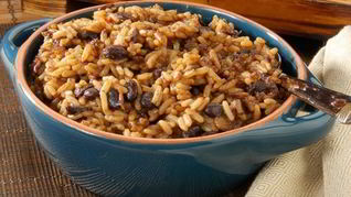 Ямайский рис с фасолью