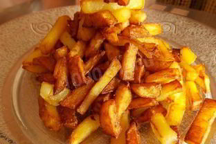 Жареная на оливковом масле картошка