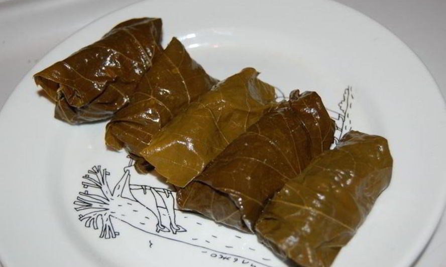 Рецепт долмы из виноградных листьев