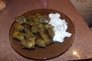 Долма с мятой и круглым рисом