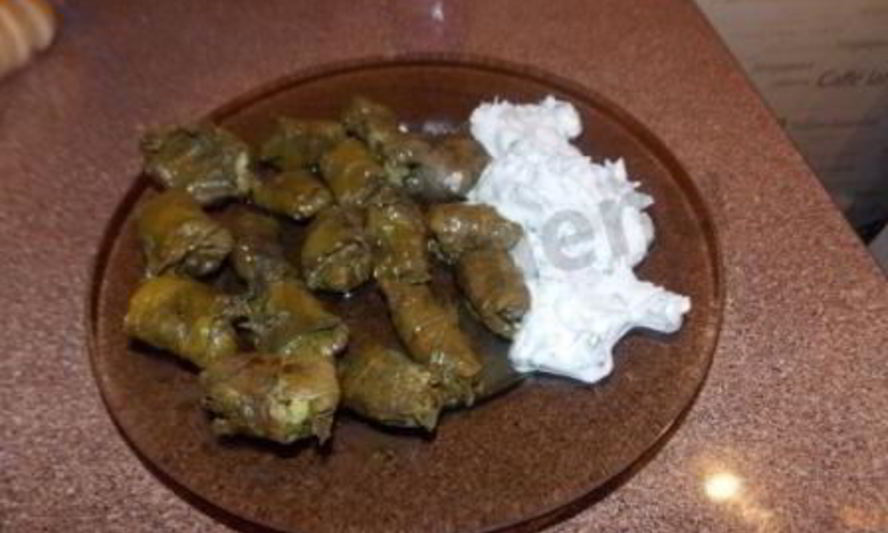 Рецепт долмы с мятой и круглым рисом