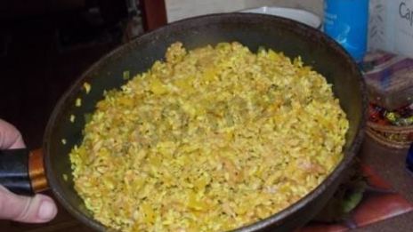 долма с мятой и круглым рисом