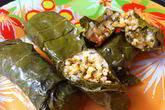 Долма в виноградных листьях