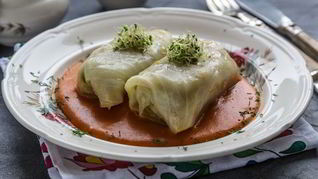 Голубцы из молодой капусты