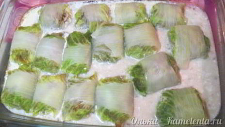 голубцы из пекинской капусты