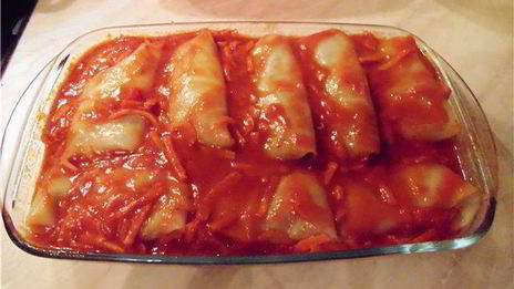 голубцы с гречкой и грибами