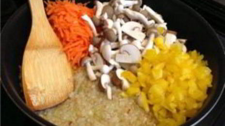 голубцы с грибами и гречкой