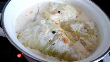 голубцы с картофелем