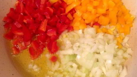 голубцы с кускусом и семгой