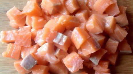 голубцы с кускусом и семгой